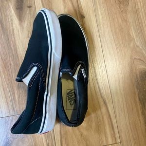 VANS CLASSIC SLIP-ON SHOE BLACK Women’s 8.5